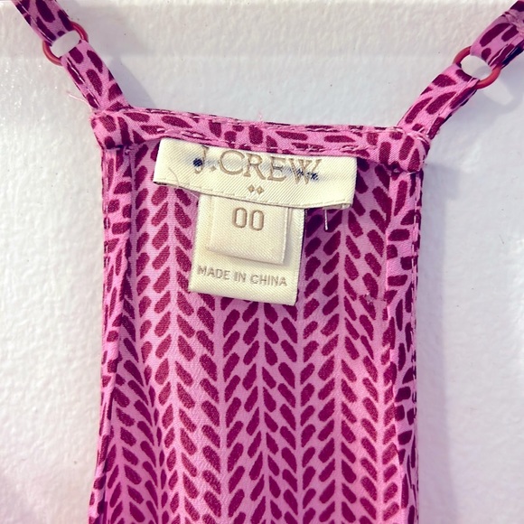 J.Crew Racerback Magenta Silky Camisole Top Sz00 - Picture 3 of 8